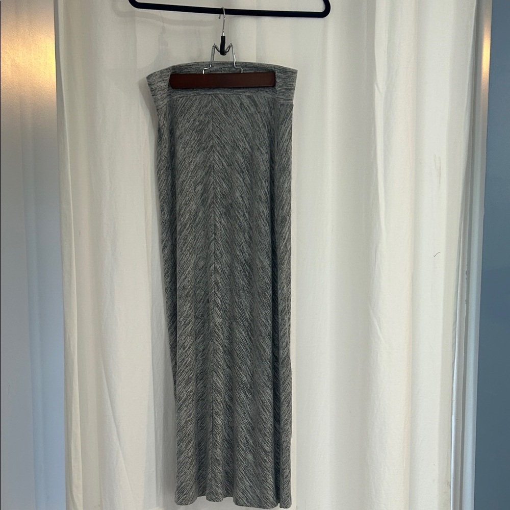 Lou & Grey Heather Gray Pencil Skirt